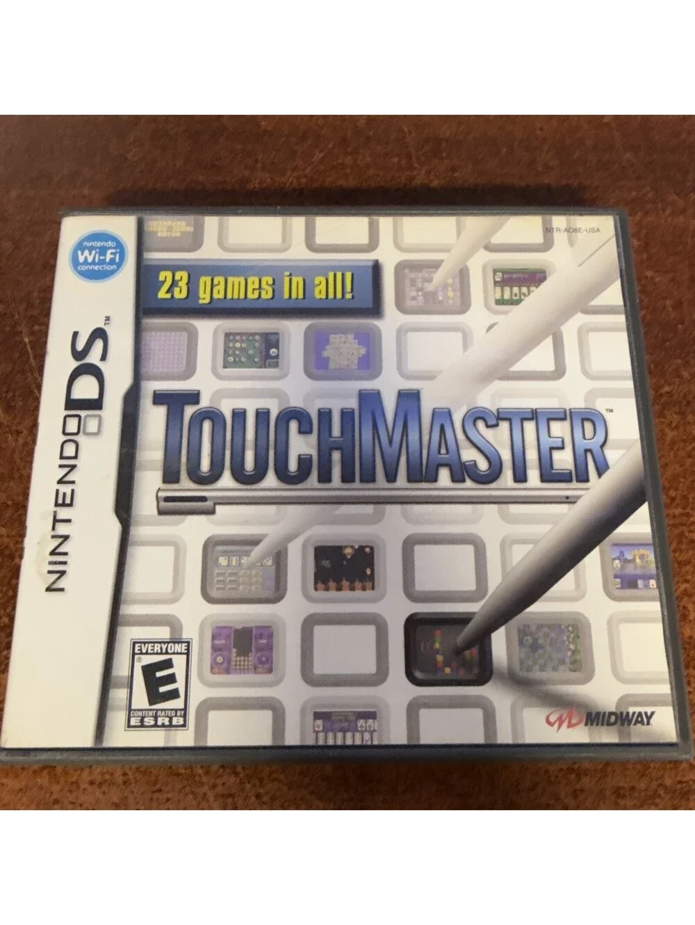 TouchMaster (Nintendo DS, 2007)  NO GAME - Case, manual, and inserts only